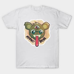 Psychedelic Hypno Bear T-Shirt